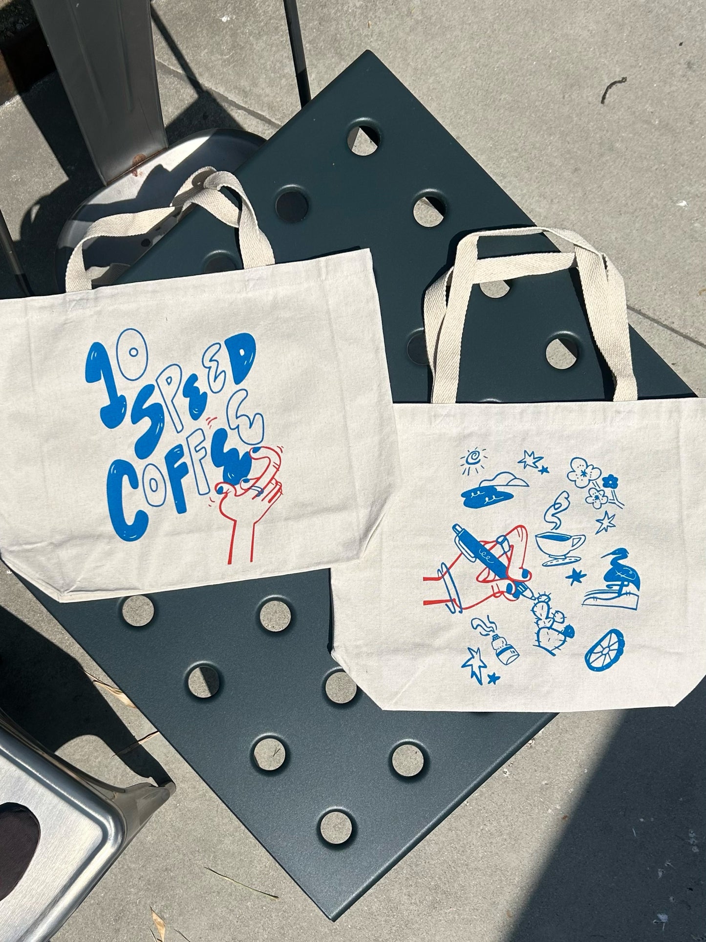 10 Speed Coffee Tote Bag