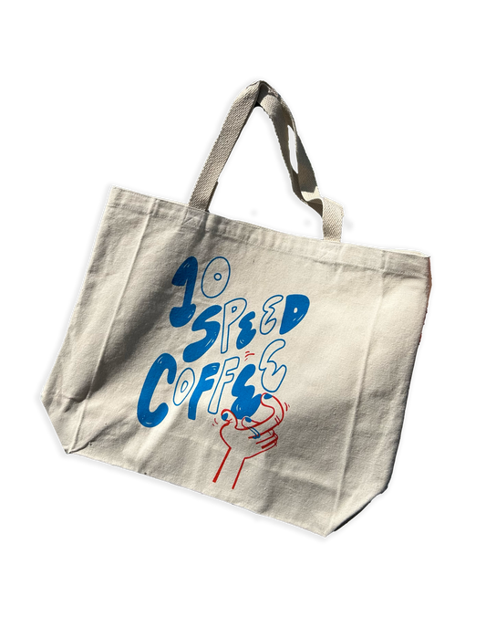 10 Speed Coffee Tote Bag
